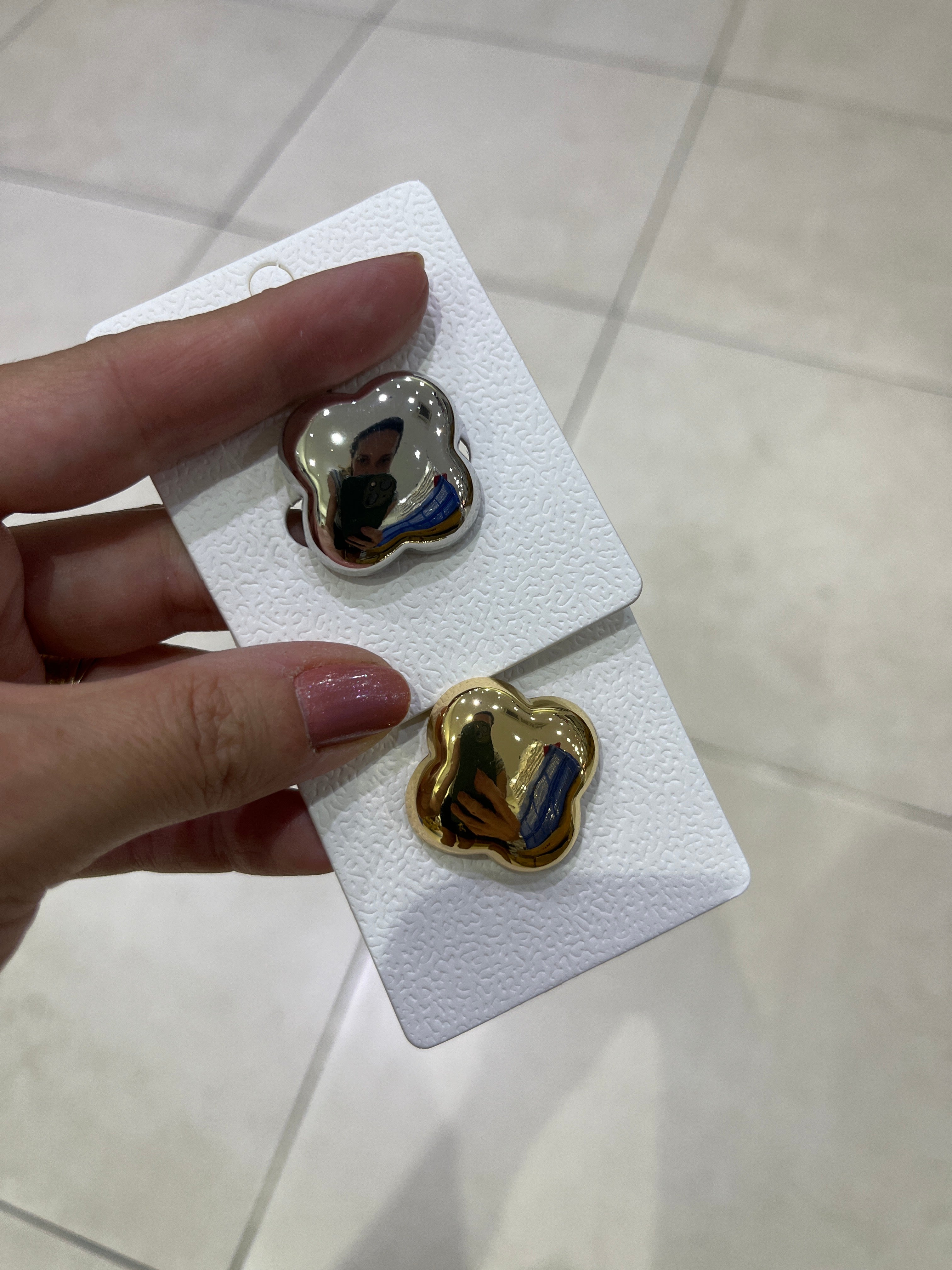 Xuxinha metal inspiração VC (12 peças 10 douradas 2 pratas)