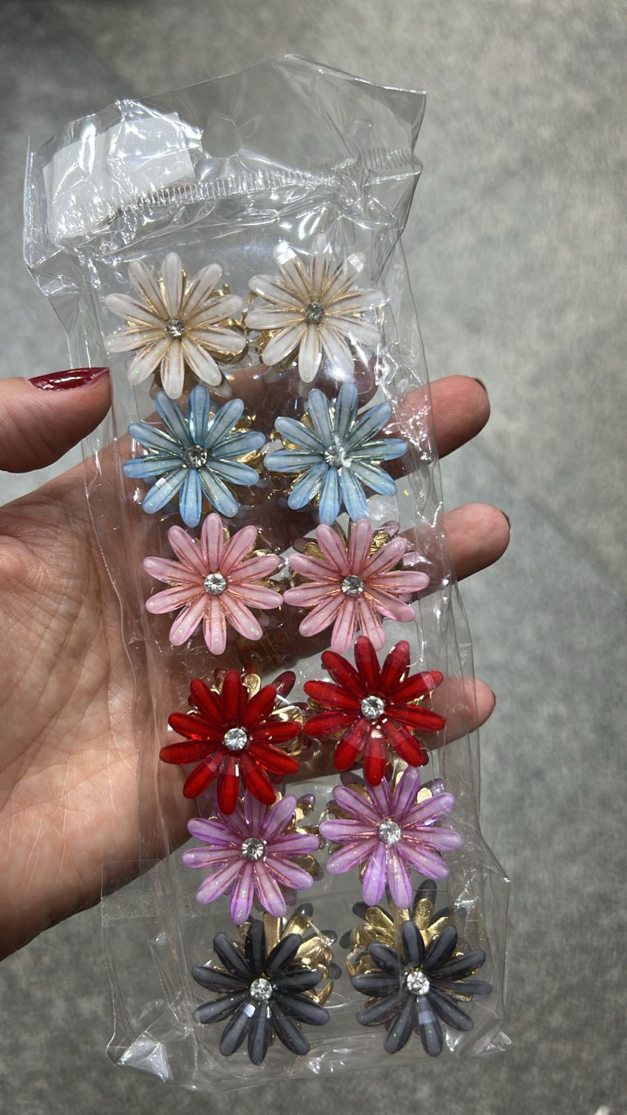 Pregadeira p flores (12 peças)