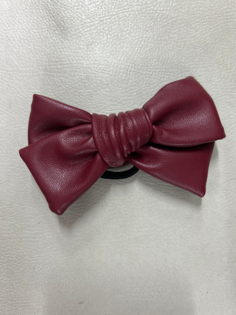 Xuxinha Laço Courino CHERRY (unidade)