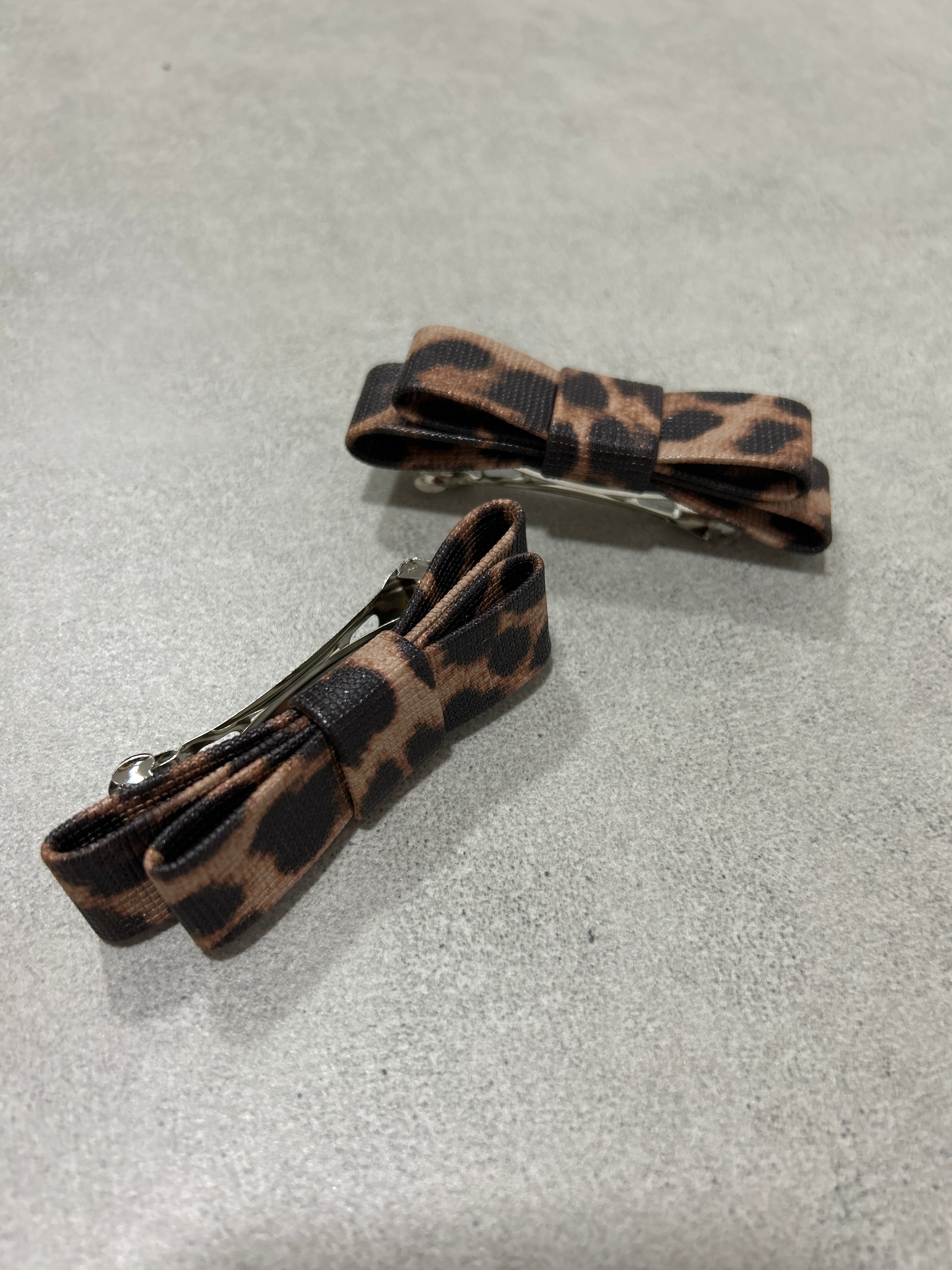 Presilha Courino Laço Chanel - Animal Print (Unidade)