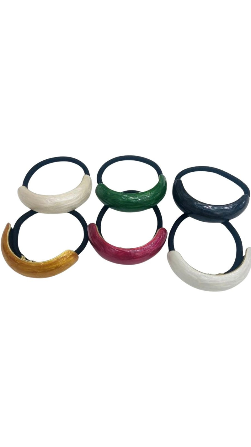 Xuxinha Acetato Côncavo Barrete (12 peças 2 cores de cada)