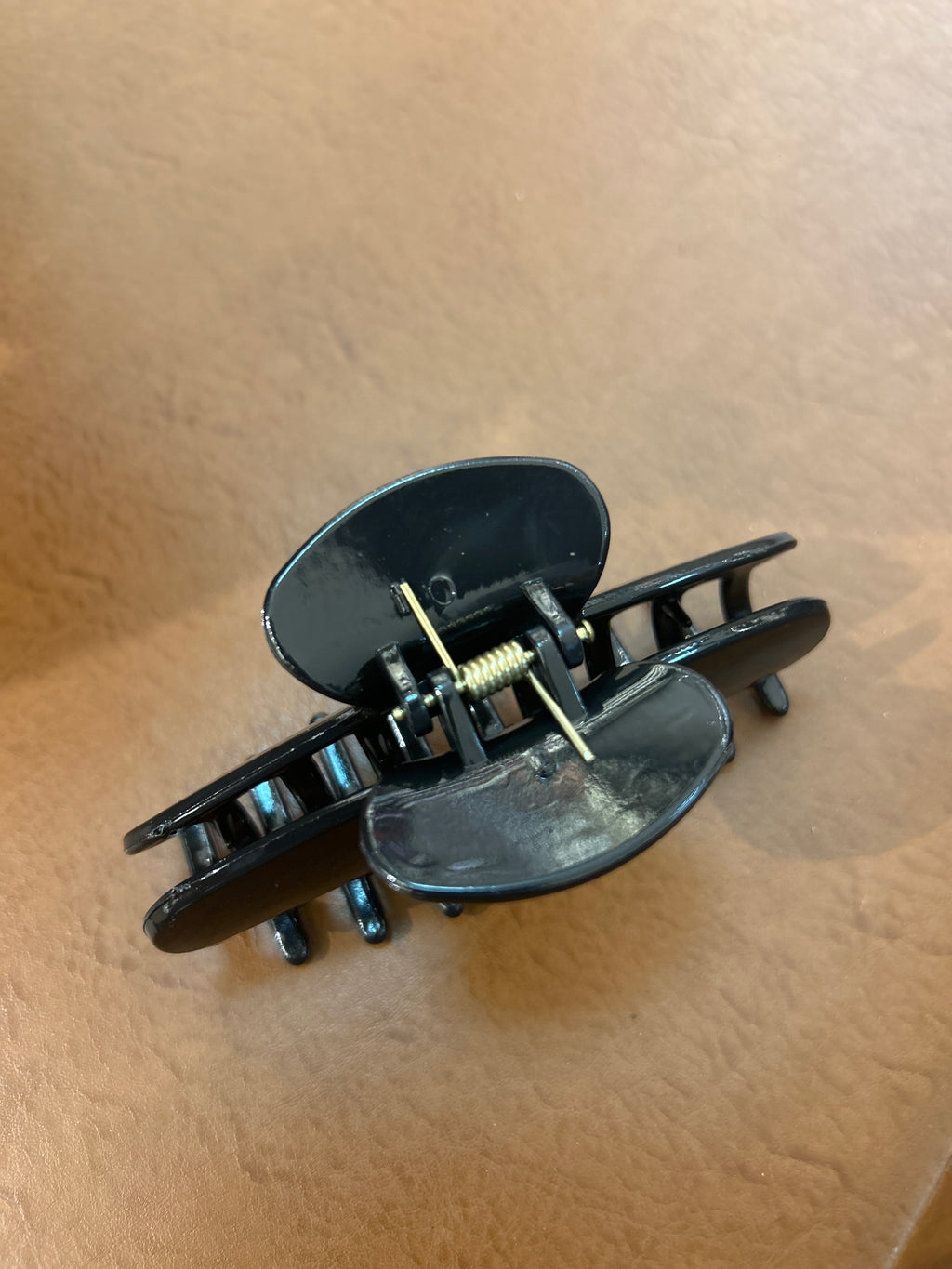 Pregadeira g silicone preta garras (12 peças)