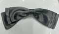 Laço Triplo Crepe Acetinado - Cinza
