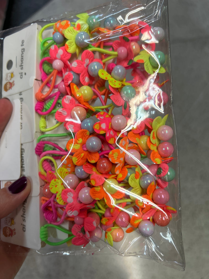 Xuxinha Infantil Neon Florzinha com Miolo Boreal (12 cartelas com 4 peças cada)