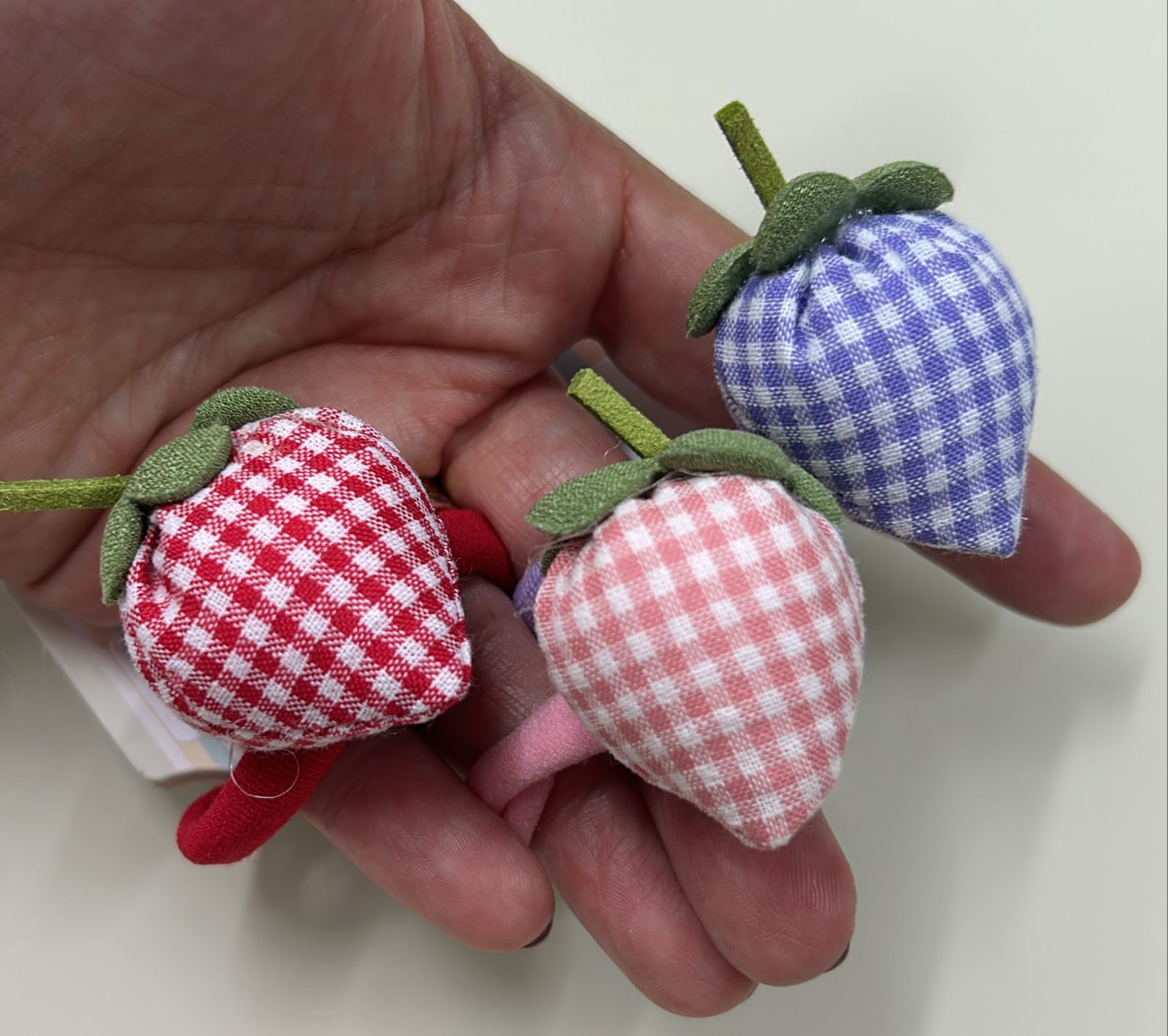 Xuxinha infantil Moranguinho Vichy (12 peças)