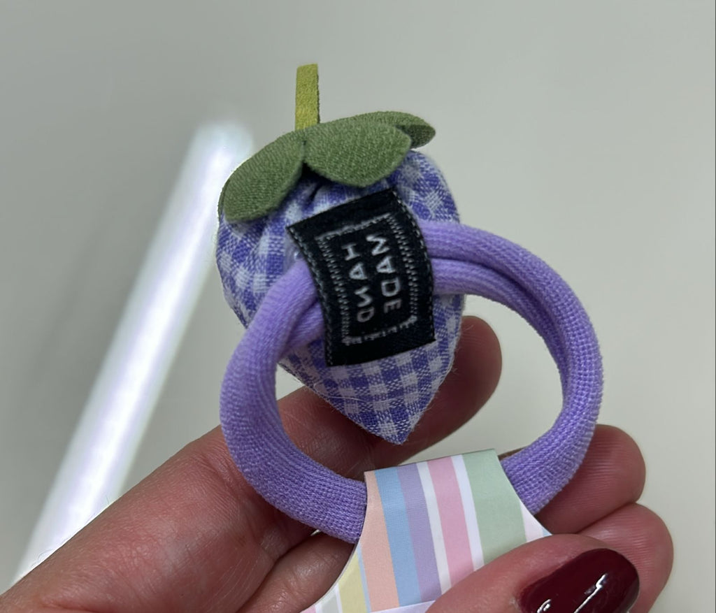 Xuxinha infantil Moranguinho Vichy (12 peças)