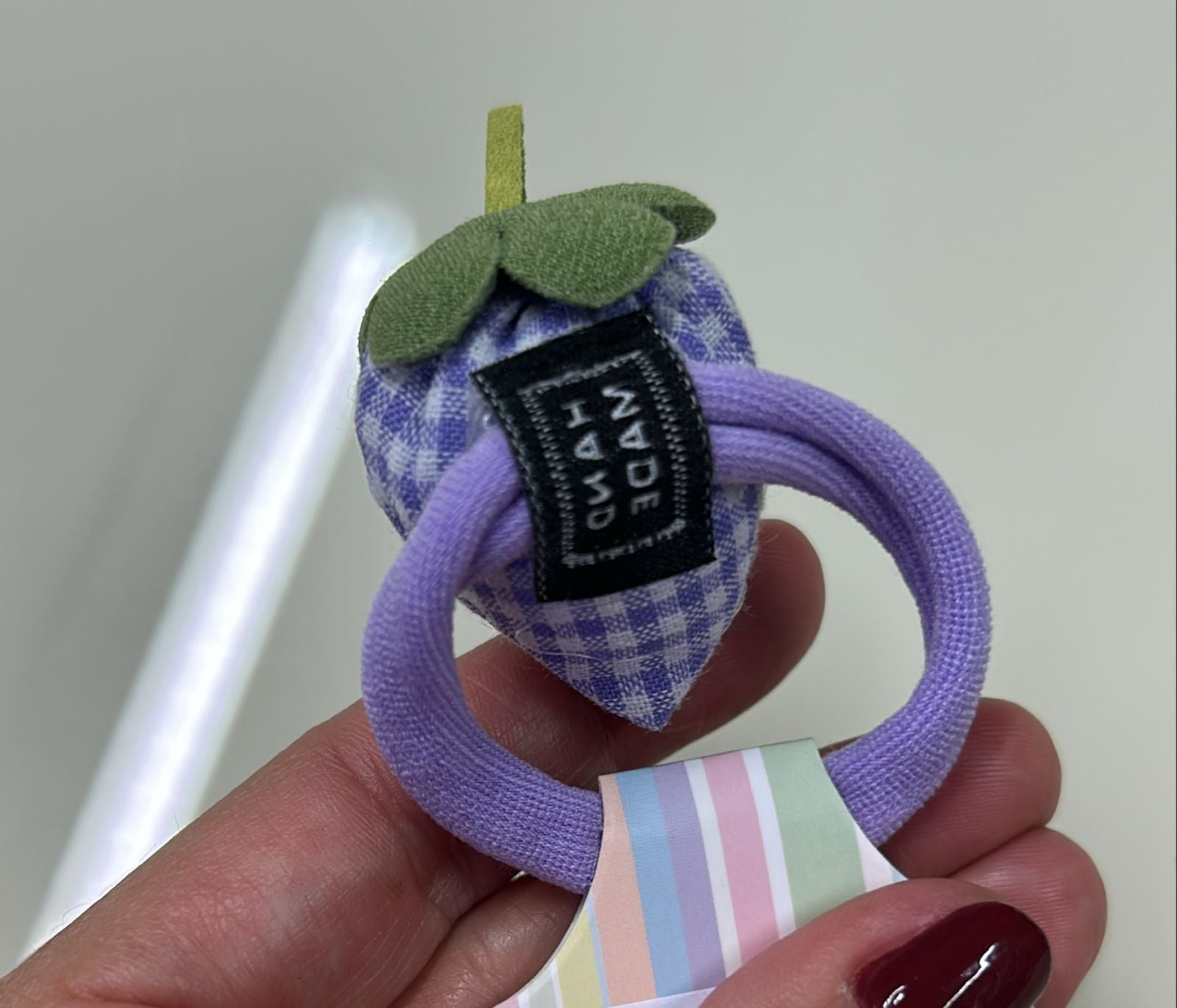 Xuxinha infantil Moranguinho Vichy (12 peças)