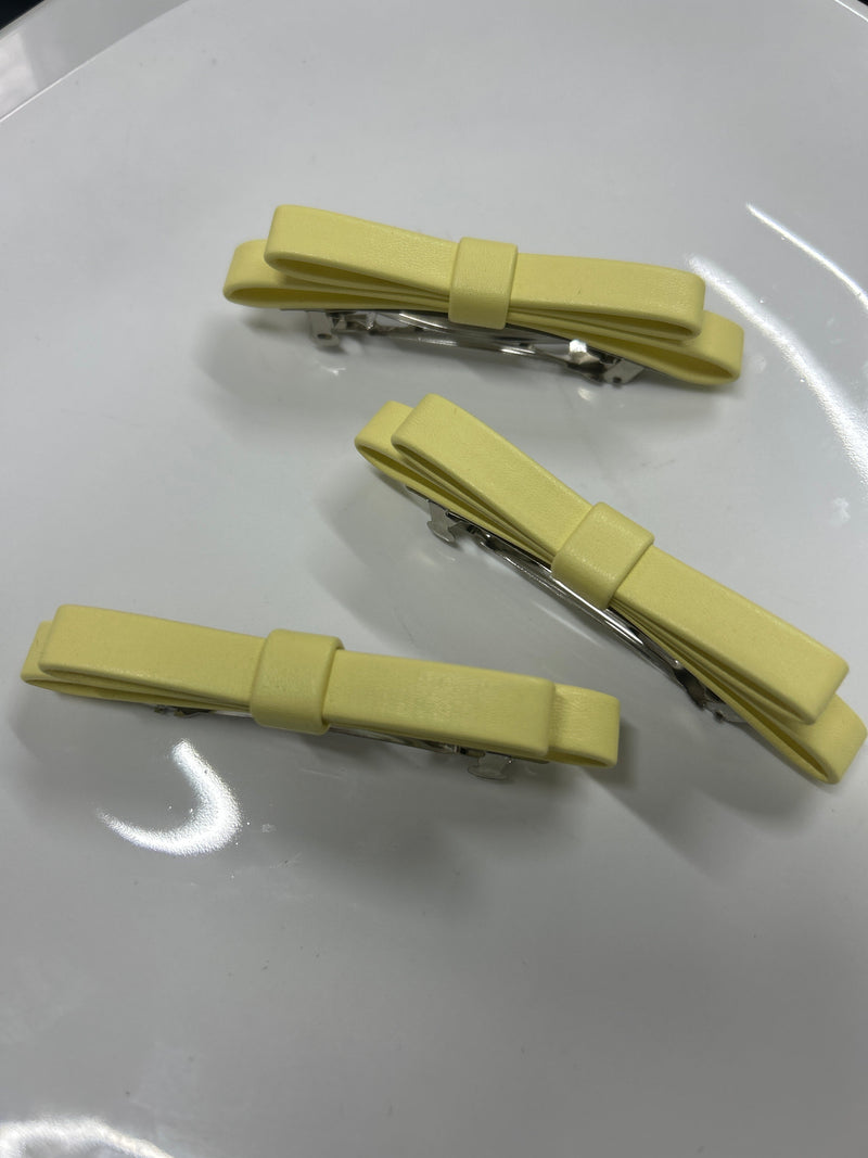 Laço Courino Maya - Amarelo Manteiga (unidade)