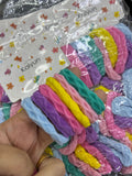 Xuxinha de Meia M Texturizada Candy  (12 cartelas com 6 peças cada)
