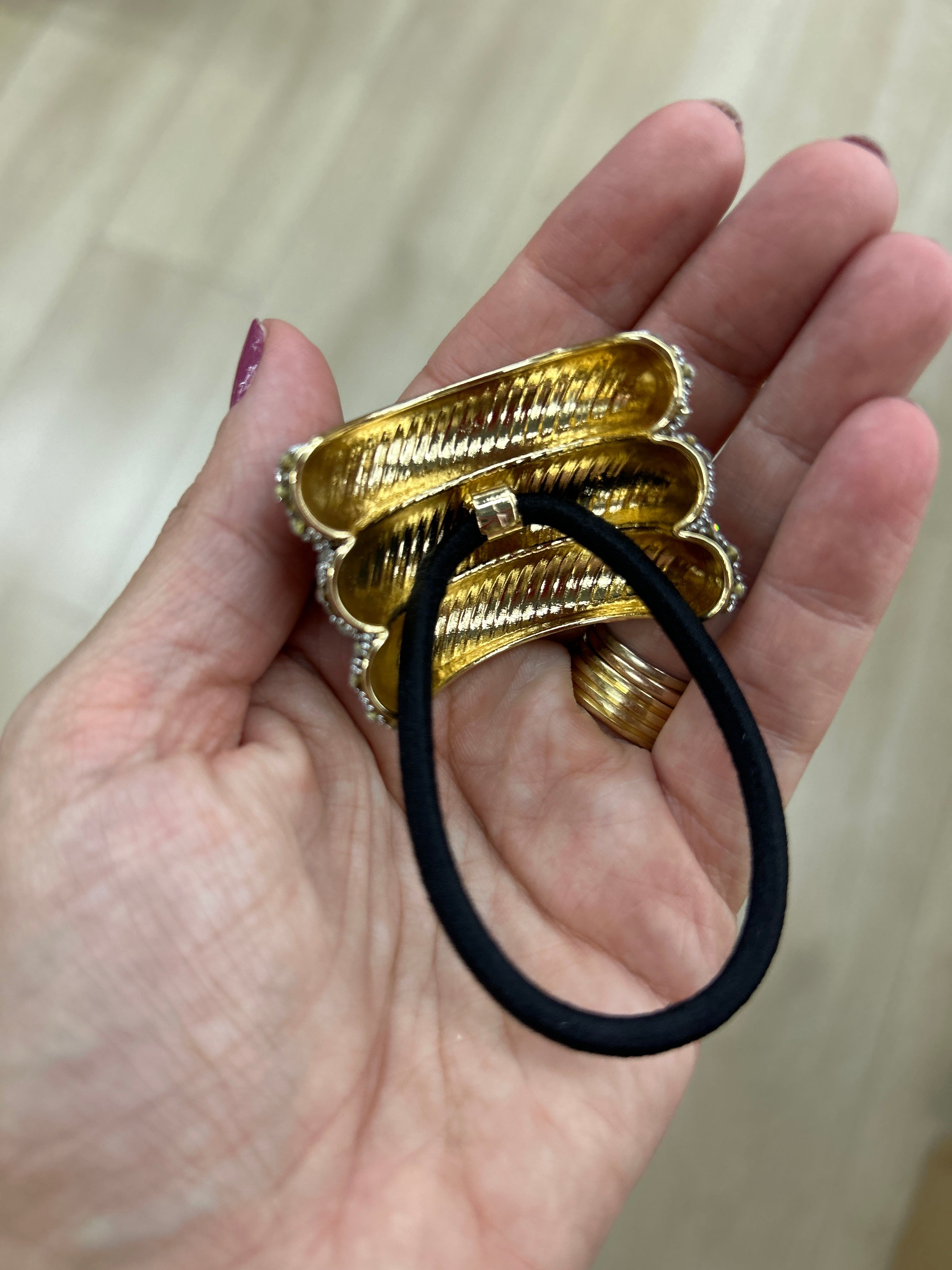 Xuxinha Metal Com Manta Brilhos BARRETE TRIPLO P (12 peças)
