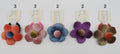 Xuxinha Flor Veludo Cotelê (12 peças - quantidade das cores está na foto)