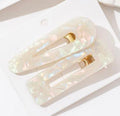 Hair Clip Bico e Retangular Boreal (12 cartelas com 2 peças cada)