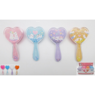 Escova Infantil Coração Gatinhos (12 peças)