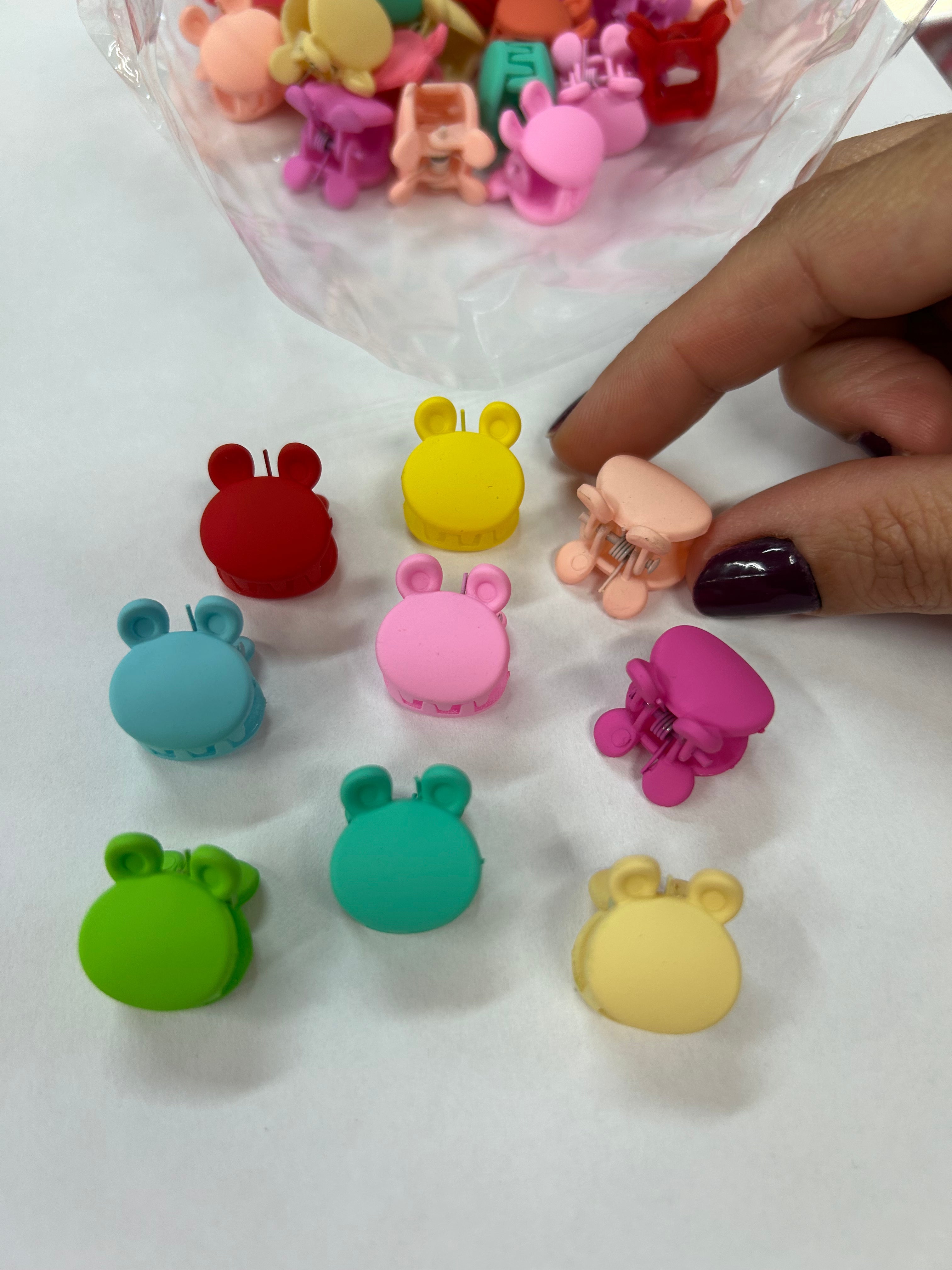 Mini Piranha Infantil Emborrachada Ursinho (100 peças)