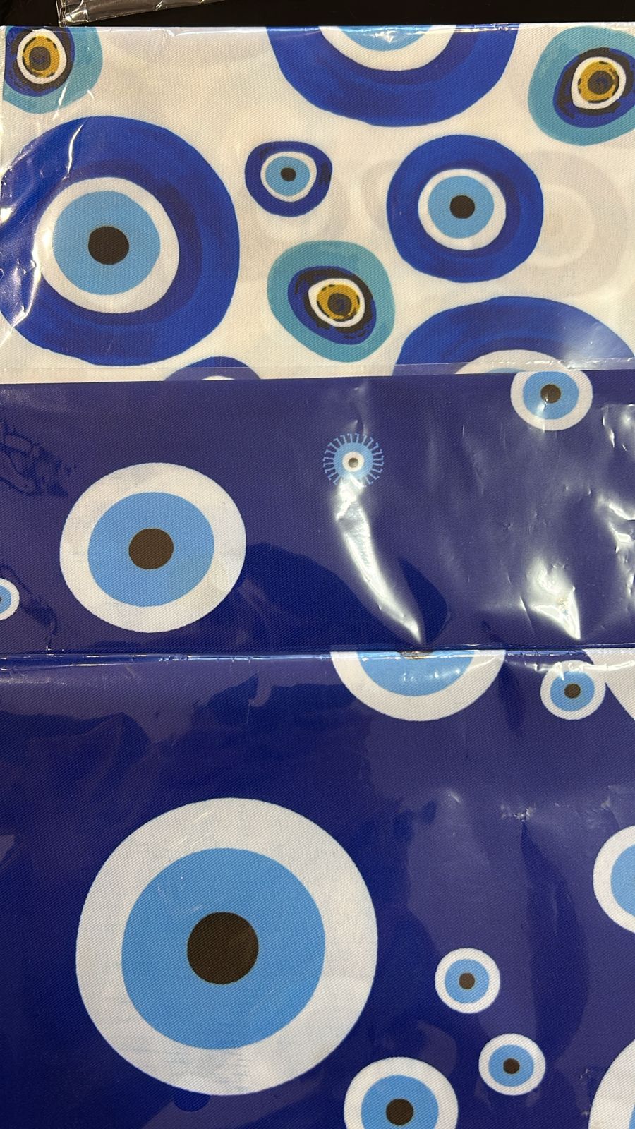 Lenço 70x70 olho grego (12 peças 4 de cada estampa)