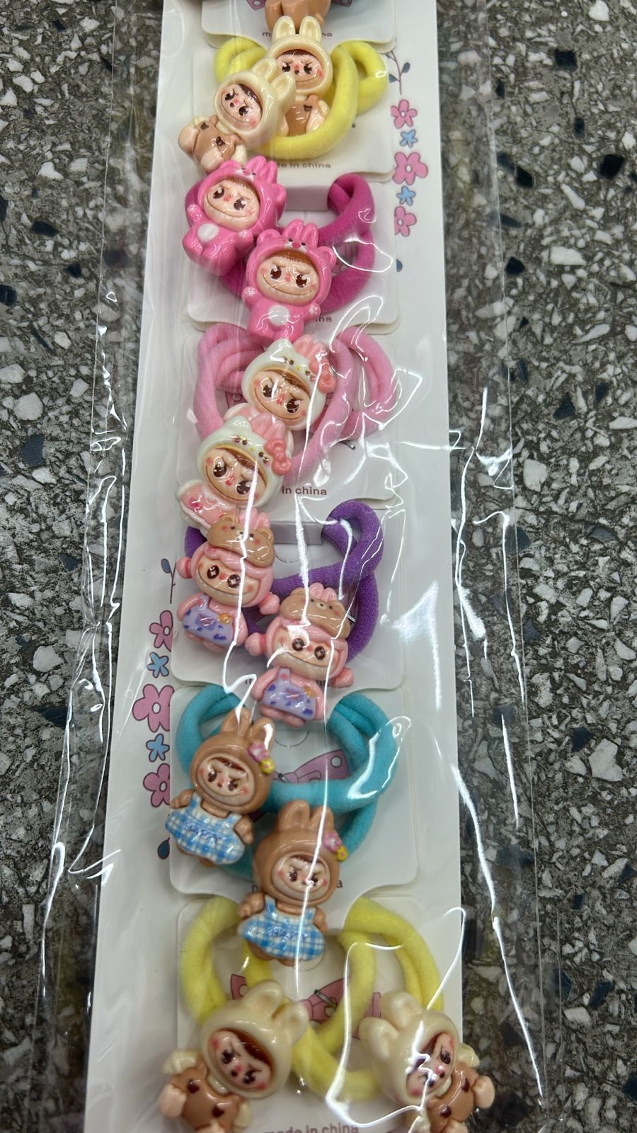 Xuxinha infantil labubu (10 pares)