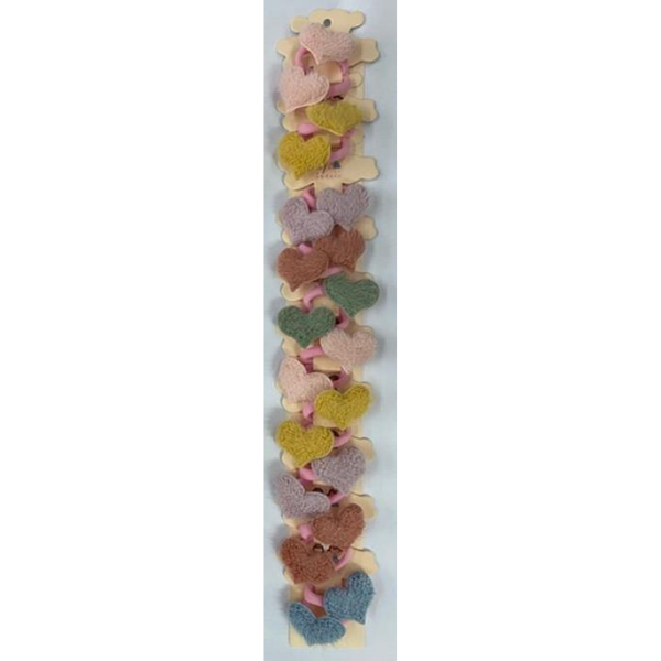 Xuxinha Infantil Coração Peluciado (20 peças)