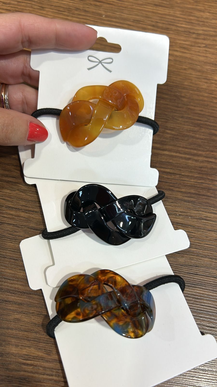 Xuxinha Adulto em Acetato Trançado (12 peças 4 cores de cada)