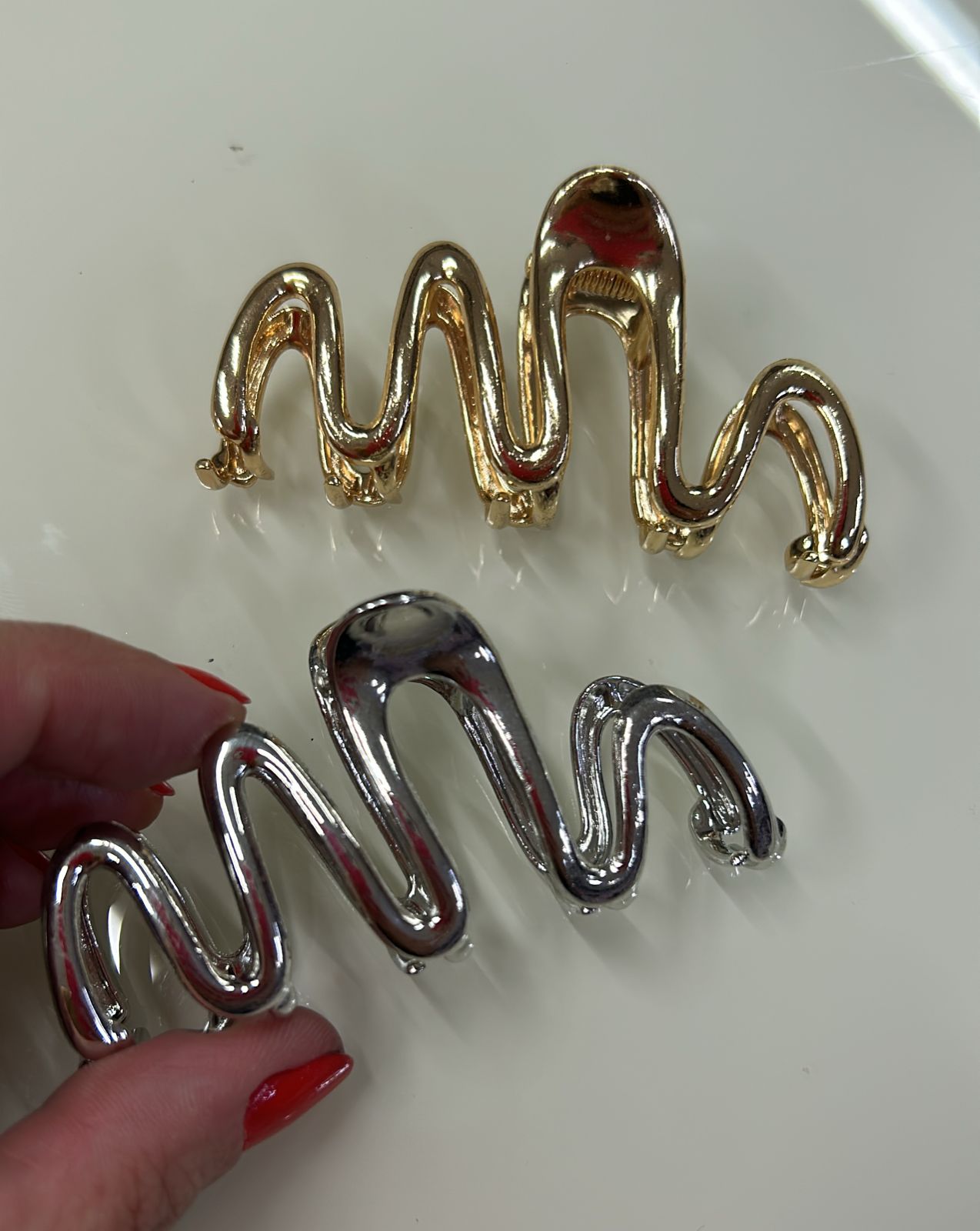 Piranha M Metal WAVE (12 peças 9 douradas e 3 pratas)