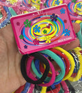 Xuxinha de meia media colorido (12 cartelas com 6 peças cada)