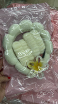 Kit skin care com tiara pregadeira e punhos atoalhado (12 kits com cores variadas)