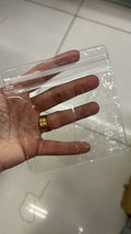 Saco pvc zip 10,5x11cm (100pecas)
