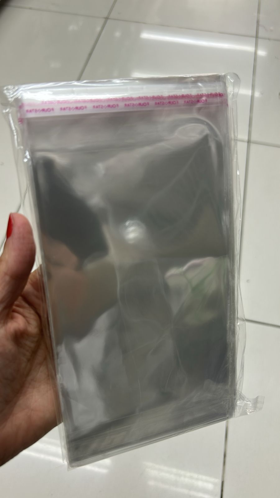 Saco com adesivo 10x17 (100 peças)
