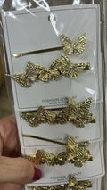 Grampo e hair clip metal borlobeta (12 cartelas com 2 peças cada)