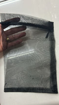 Saquinho de organza 18x26 preto (100 peças)