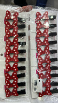 Hair clip infantil orelha minnie (10 cartelas com 2 peças cada total 20 peças)