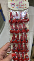 Cartela com mini tic tac joaninha (40 peças)