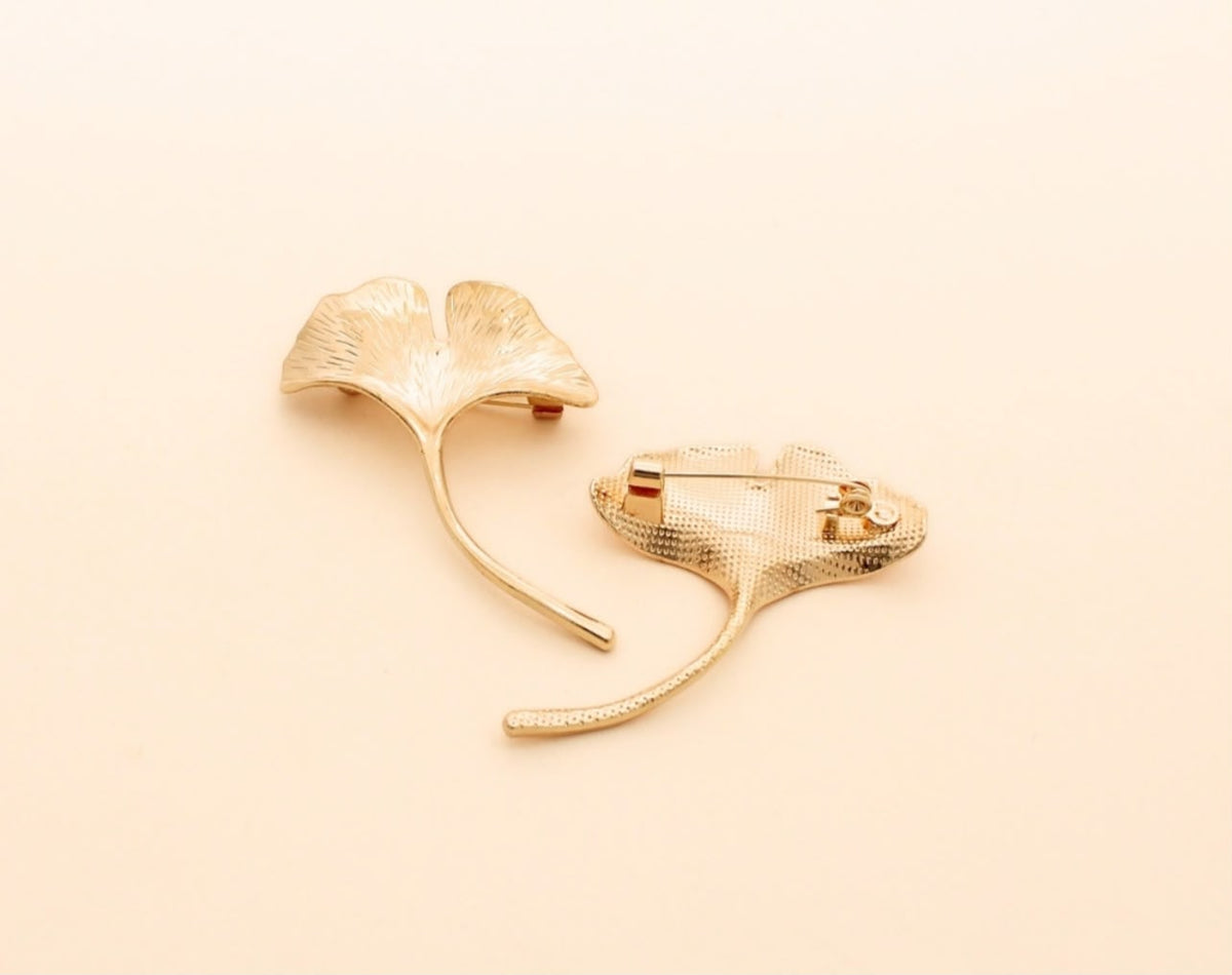 Broche agulha grande flor (12 peças)