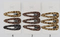 Tic tac bico animal print (12 cartelas com 3 peças cada)