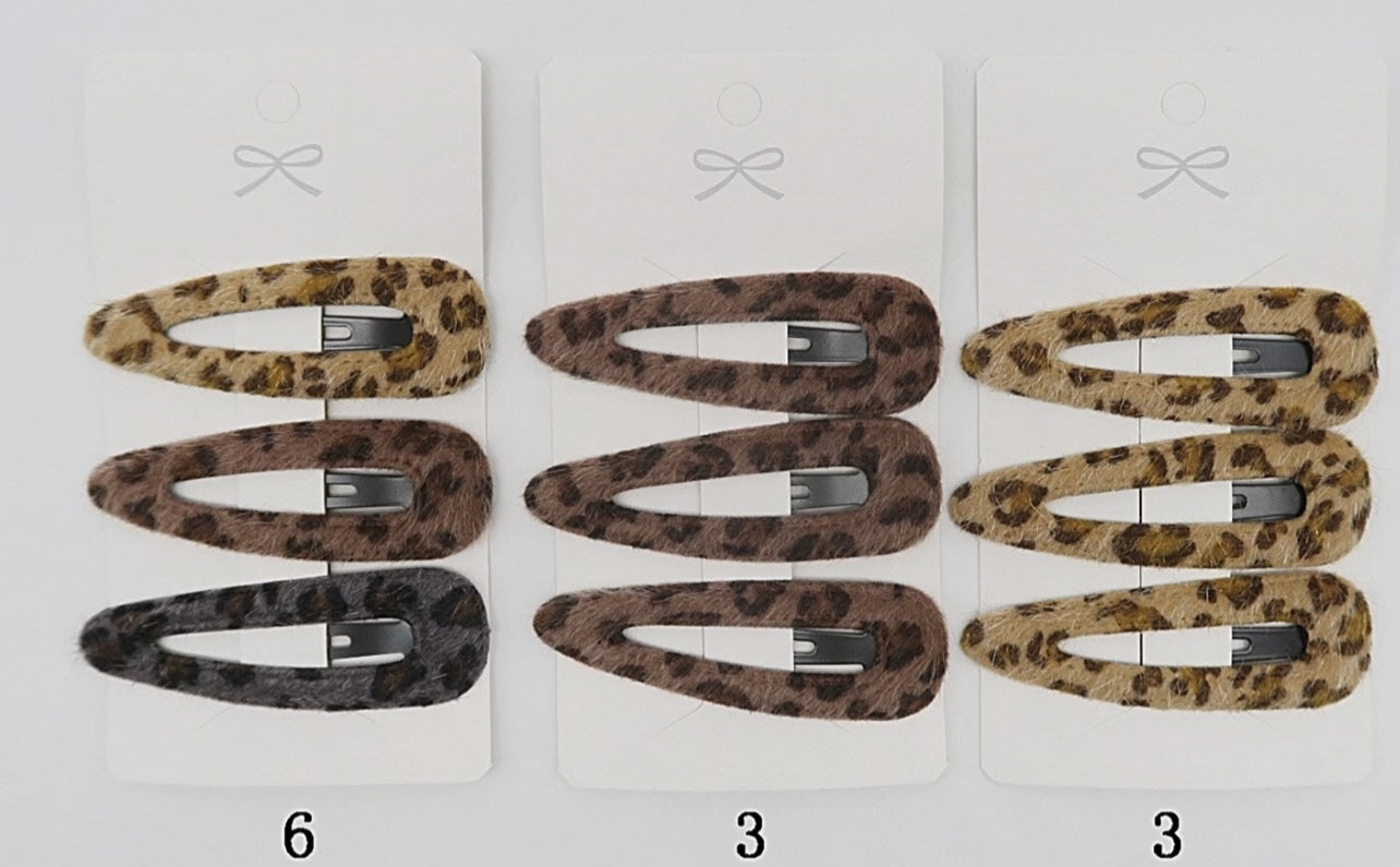 Tic tac bico animal print (12 cartelas com 3 peças cada)