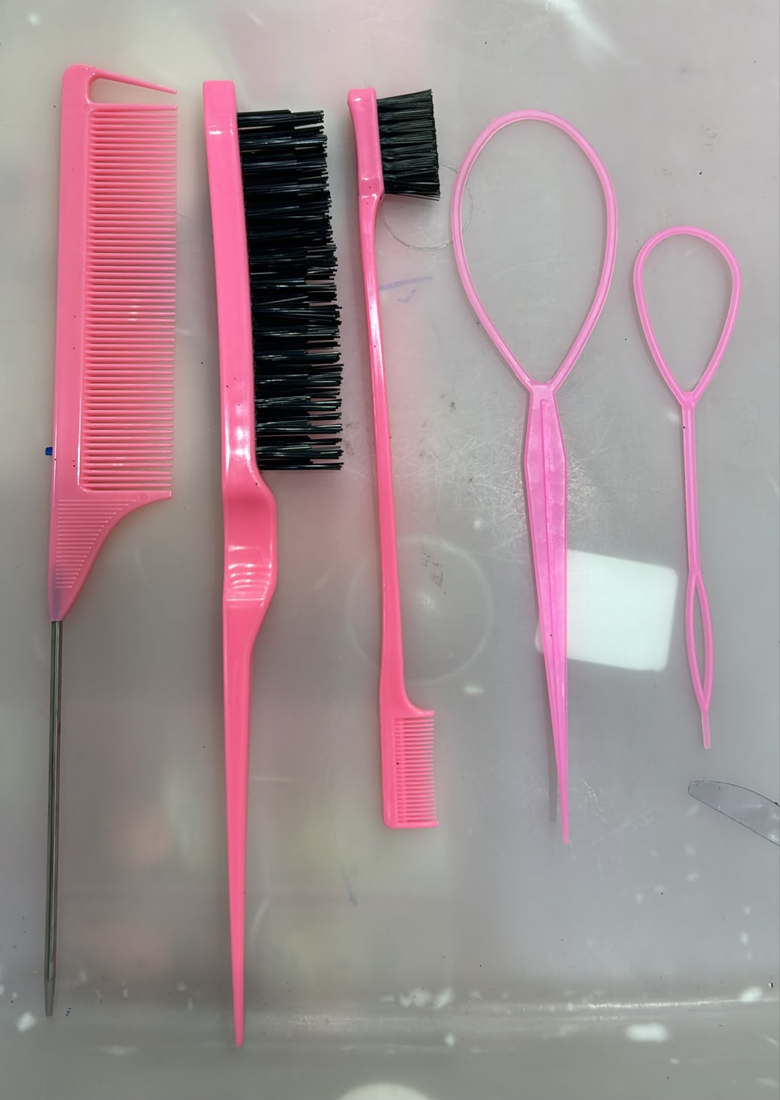 Kit penteado baby hair 1 (12 conjuntos cores variadas)