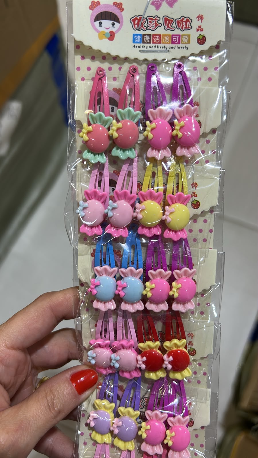 Cartela com mini tic tac balinha (40 peças)