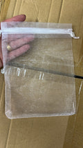 Saquinho de organza 15x20 branco (100 peças)