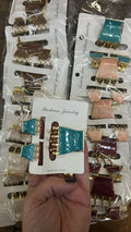Pregadeira p e pp esmaltada tradicional (12 cartelas com 3 peças cada)