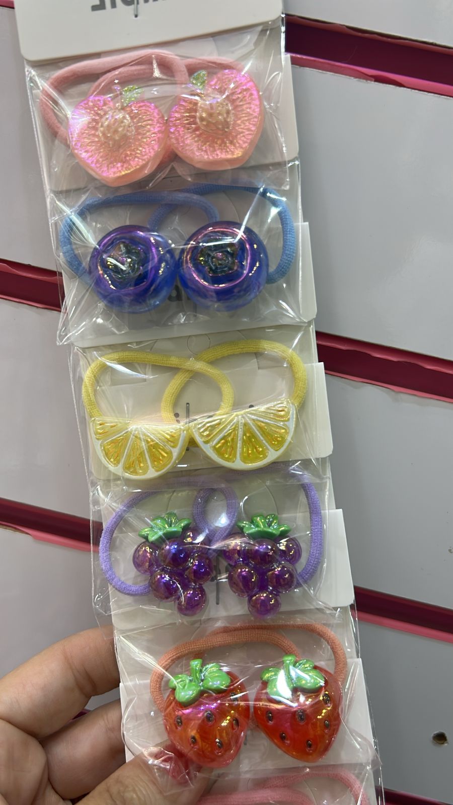 Xuxinha infantil frutinhas 2 (20 peças)