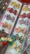 Hair clip movimento tema laço minnie (12 peças)