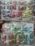 Cartela tic tac infantil ursinho e mini pregadeira lacinho (12 cartelas com 6 peças cada)