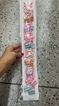 Xuxinha de meia infantil tema gatinho (10 pares 20 peças total)