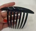 Pente Francês de cabelo preto (12 peças)