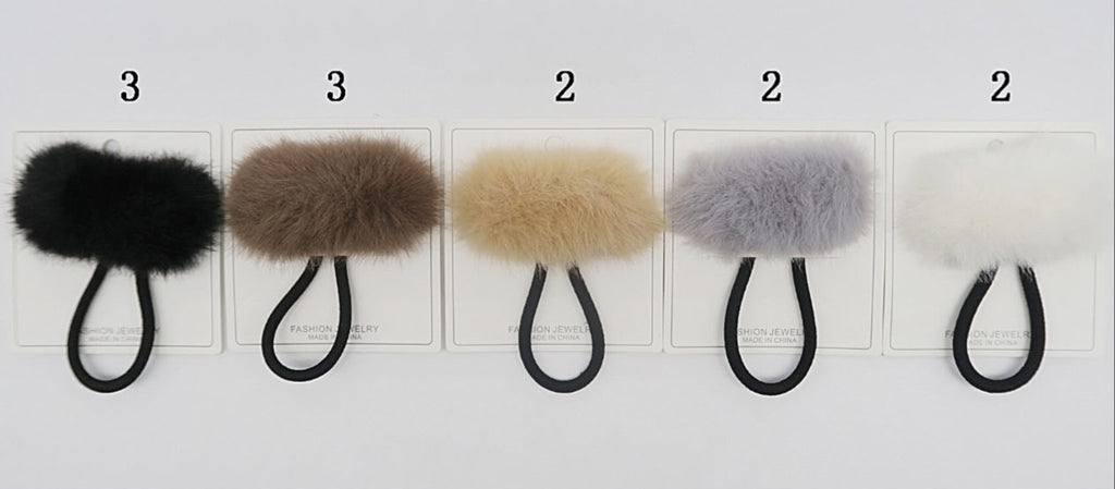 Xuxinha pompom retangular (12 peças)