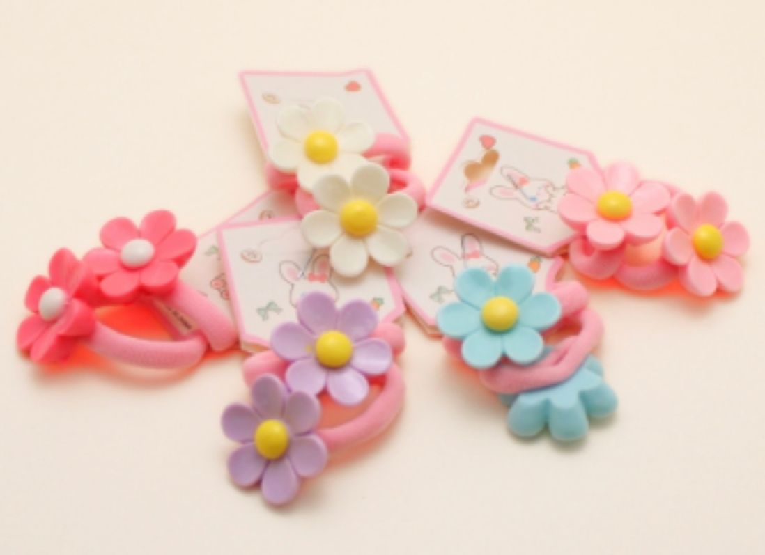 Xuxinha infantil com aplique florzinha (20 peças)