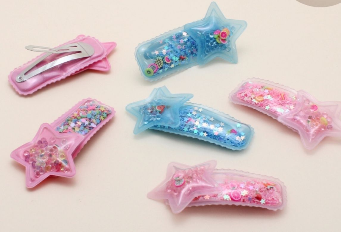 Tic Tac Acqua com Paetê Estrela (12 cartelas com 2 peças cada)