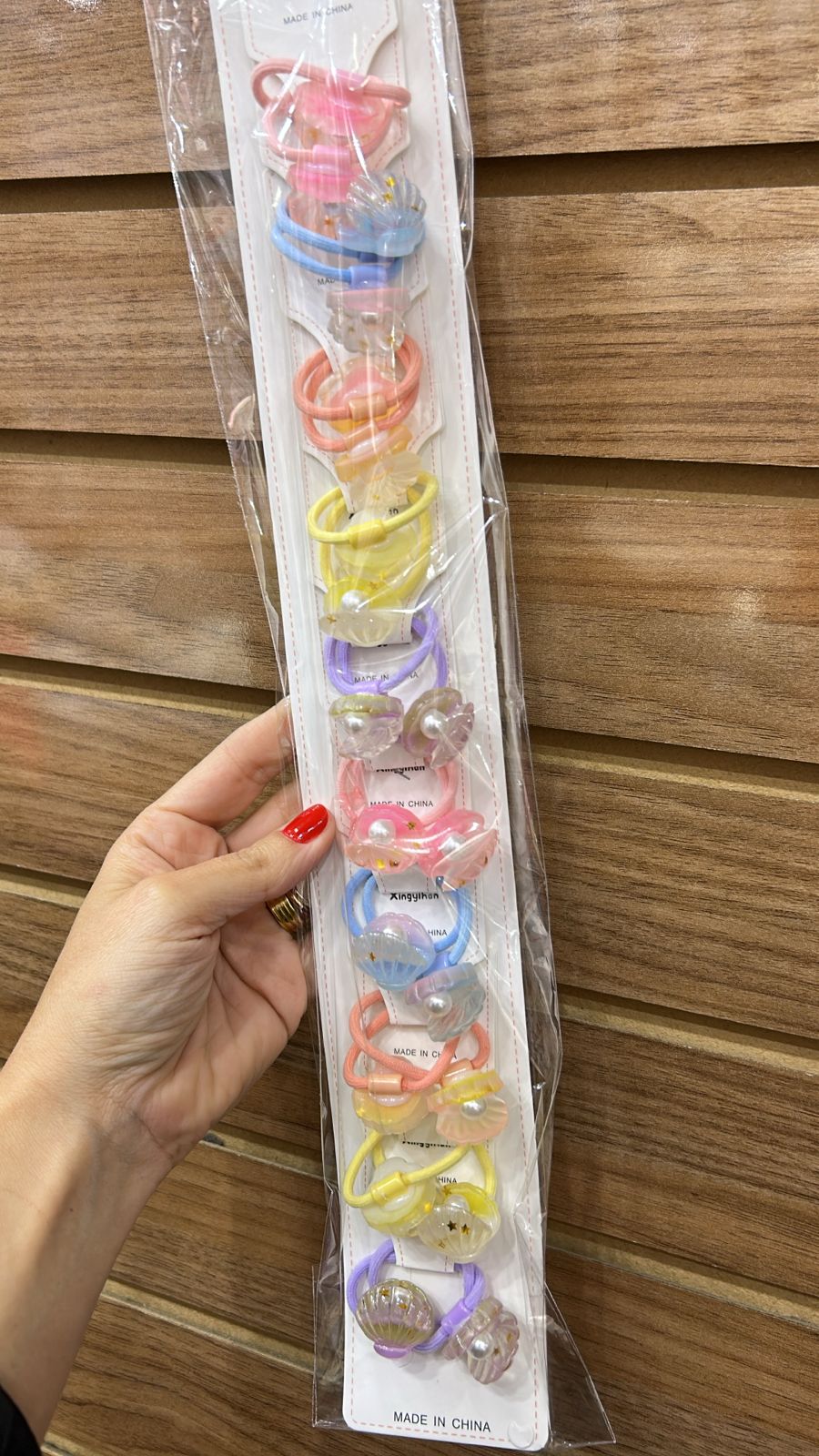 Xuxinha Infantil Concha (10 pares 20 peças total)