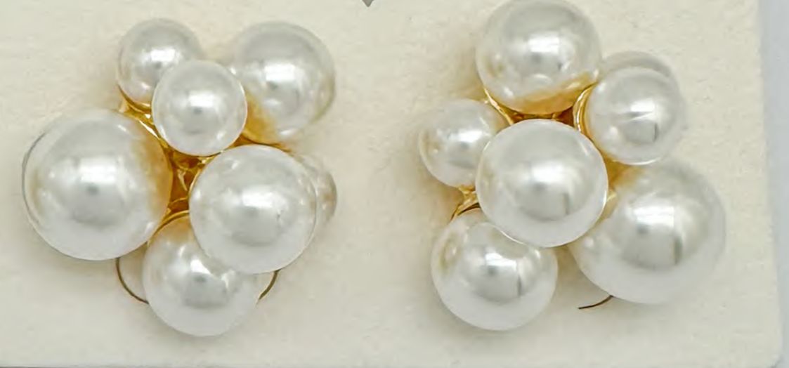 Brinco Chuva de Pérolas (12 peças)