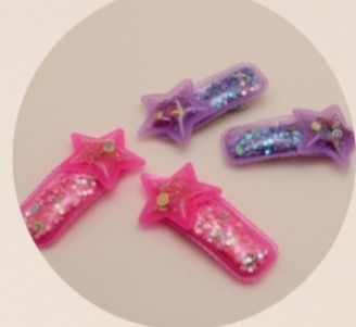 Tic Tac Acqua com Paetê Estrela (12 cartelas com 2 peças cada)