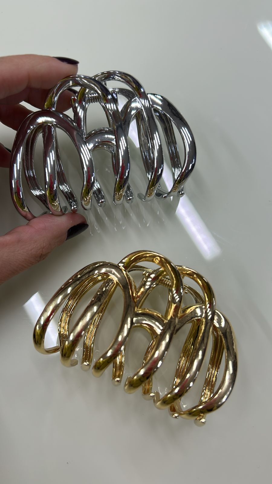 Piranha G Metal Arcos (12 peças 10 douradas e 2 pratas)